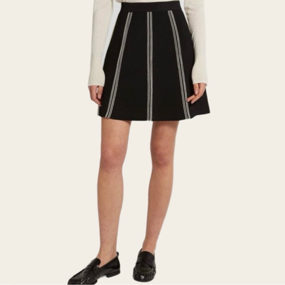 NWOT, Sandro Black and White Skirt - Picture 3 of 9